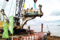 Bộ trưởng Thăng "chốt" tiến độ xây dựng Cầu Cổ Chiên