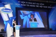 Quỹ học bổng Vinamilk: 10 năm, trao 19 tỷ đồng
