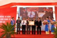 KKT mở Chu Lai đón nhận Huân chương Lao động hạng Ba