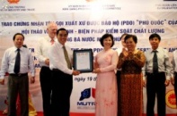 EU trao Chứng nhận bảo hộ Nước mắm Phú Quốc
