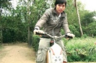 Độc đáo xe đạp điện gấp tự chế