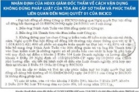 Bầu dồn phiếu: Đã có án lệ tốt