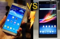 Samsung Galaxy Note 3 "đọ sừng" với Sony Xperia Z1