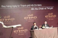 Etihad Airways khai trương đường bay TP.HCM - Abu Dhabi