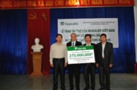 Manulife Việt Nam tài trợ chương trình Nông thôn mới tại Cao Bằng