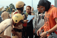 Tạm giữ 10 môtô “khủng” vi phạm luật giao thông