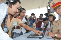 Tiến hành "trảm" vi phạm giao thông qua camera