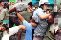 Buộc thôi việc 2 cán bộ hành hung người bán hàng rong