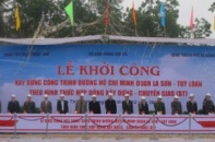 11.500 tỷ xây đường Hồ Chí Minh đoạn La Sơn - Túy Loan