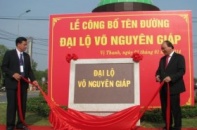 Đại lộ lớn nhất Hậu Giang mang tên Đại tướng