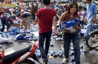 Tạm giam hai đối tượng "cướp" bia tại Đồng Nai