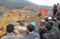 Đại dự án thủy lợi Ngàn Trươi - Cẩm Trang chặn dòng đợt 1