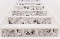 Làm đẹp những bậc cầu thang đón Tết