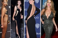 Sao Hollywood "hở phát hoảng" dự tiệc hậu Quả cầu vàng