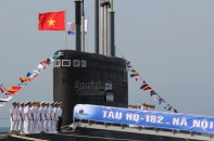 Lễ tiếp nhận và thượng cờ tàu ngầm Hà Nội