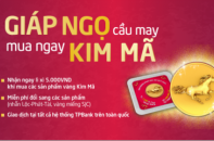 TPBank khuyến mãi vàng "Kim Mã" cầu may Tết Giáp ngọ