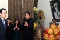 Chủ tịch nước dâng hương tưởng nhớ Đại tướng Võ Nguyên Giáp