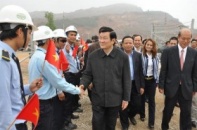 Chủ tịch nước thăm Dự án Liên hợp Lọc hóa dầu Nghi Sơn