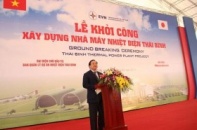 Khởi công Nhà máy Nhiệt điện Thái Bình 1,27 tỷ USD