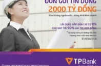 TPBank dành 2.000 tỷ lãi suất từ 8%/năm cho DN vay