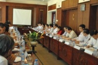 Bộ trưởng Bùi Quang Vinh làm việc tại Long An