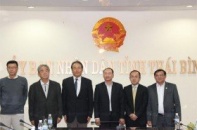 Thái Bình gặp mặt đại diện Jetro và DN Nhật Bản