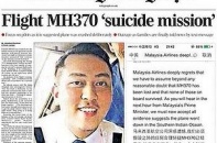 Chi tiết về nghi vấn phi công MH370 hành động tự sát