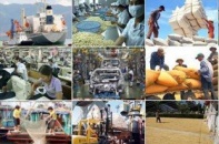 Kinh tế quý I: GDP tăng 4,96%, xuất siêu 1 tỷ USD