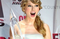 Đặc trưng biểu cảm của Taylor Swift khi được vinh danh