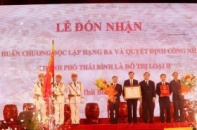 Thành phố Thái Bình chính thức lên Đô thị loại II