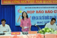 Bạc Liêu sẵn sàng cho Festival Đờn ca tài tử quốc gia lần thứ nhất