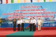 TP. Rạch Giá nhận Quyết định đô thi loại 2