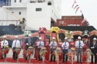 Gemadept khánh thành Cảng container Nam Hải Đình Vũ