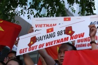 Người dân TPHCM diễu hành phản đối Trung Quốc