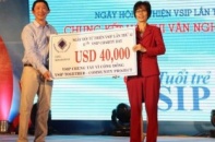 VSIP: 1.500 người đi bộ từ thiện ủng hộ công nhân, học sinh
