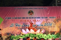 Khai mạc Lễ hội Làng Sen kỷ niệm 124 năm ngày sinh Chủ tịch Hồ Chí Minh
