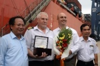 TP.HCM: Lần đầu đón tàu hơn 54.000 tấn qua luồng Soài Rạp