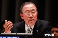 Ông Ban Ki-moon thảo luận tình hình Biển Đông với Trung Quốc