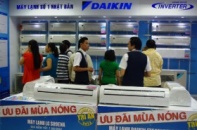 Siêu thị kích cầu tiêu thụ sản phẩm chống nóng