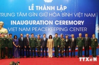 Thành lập Trung tâm gìn giữ hòa bình Việt Nam