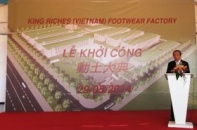 King Riches xây nhà máy 50 triệu USD tại VSIP Quảng Ngãi