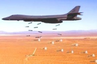 Máy bay Mỹ B-1 ném bom nhầm căn cứ NATO