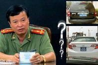 Ninh Bình: Xe lãnh đạo công an lắp biển “tứ quý 9” để… tiện công tác