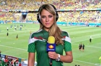 Vẻ đẹp nữ phóng viên Mexico gây sốt tại World Cup 2014