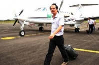 Bầu Đức bác tin sắp đổi máy bay riêng