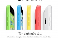 iPhone 5C chính hãng giảm sốc còn 8,5 triệu đồng
