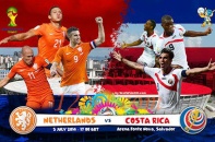 Hà Lan vs Costa Rica: Đơn giản, Costa Rica không có Robben!