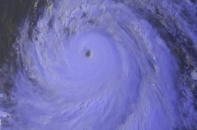 Siêu bão Rammasun nhìn từ vệ tinh