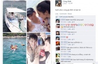 Dân mạng sốt sắng với hình con gái Công Vinh - Thủy Tiên đi du lịch