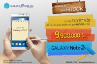 Sắm Galaxy Note 3 với giá chỉ 9,99 triệu đồng